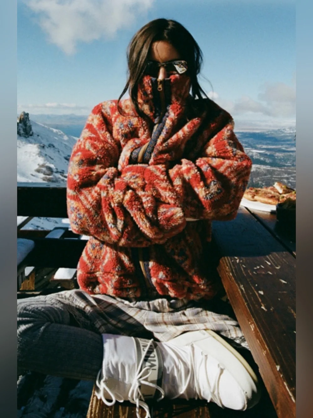 Urban Outfitters BDG Mae Piled Fleece Jacket - Picture 3 of 11